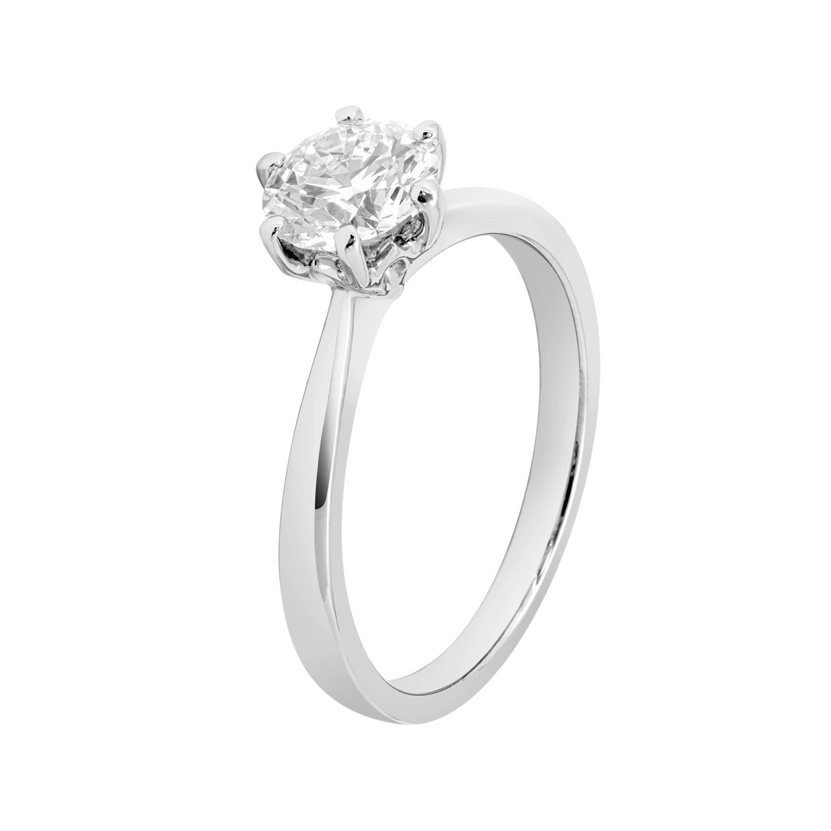 DC6809 6 Claw Kate Angle White Gold