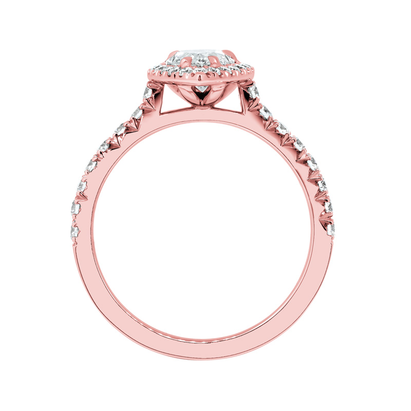 DC6612 Pear Shaped Halo Profile Rg