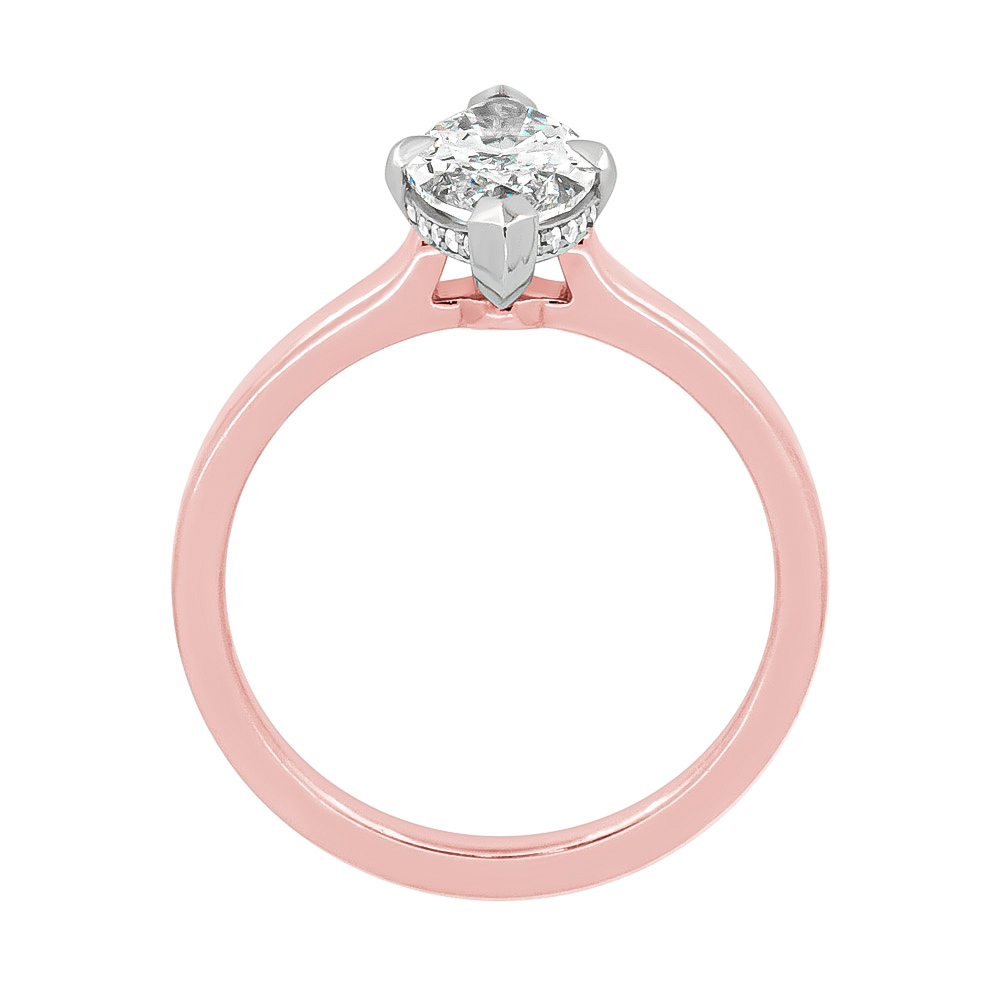 DCJ7416 Marquise Solitaire Profile Rg