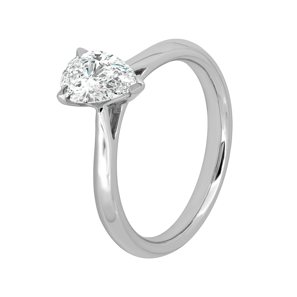 DCJ6587 Pear Solitair Angle Plat